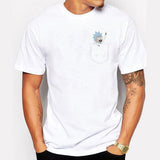 Tiny Rick In My Pocket Buddy Men customized t-shirt short sleeve casual tee 2019 design hipster funny tops
