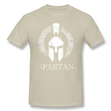 Spartan T Shirt Custom Short Sleeve T-shirt Men Hip Hop Car Styling Big Size Cotton Crewneck Men's Clothes