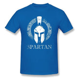 Spartan T Shirt Custom Short Sleeve T-shirt Men Hip Hop Car Styling Big Size Cotton Crewneck Men's Clothes