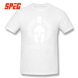 Spartan T Shirt Custom Short Sleeve T-shirt Men Hip Hop Car Styling Big Size Cotton Crewneck Men's Clothes